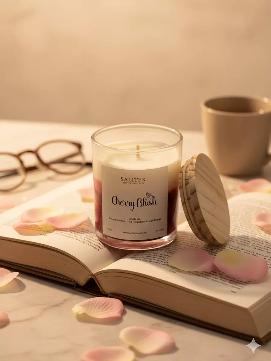 Cherry Blush Luxury Scented Candle