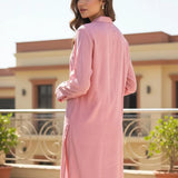 2PC Stitched Raw Silk Suit (WP7L2PBC053)