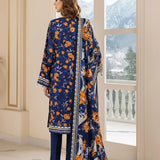 3PC Unstitched Khaddar Printed Suit (SSW6U3P832)