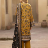 3PC Unstitched Khaddar Printed Suit (SSW6U3P838)