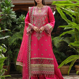 3PC STITCHED FESTIVE FORMAL EMBROIDERED SUIT