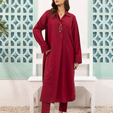 2PC Stitched Crepe Silk Suit