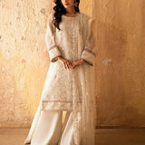 3PC Unstitched Festive Embroidered Suit (SUNS7JI058)