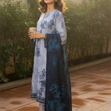 3PC Unstitched Khaddar Printed Suit (SSW6U3P837)