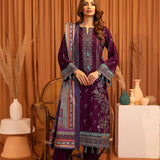 EMBROIDERED LUXURY KHADDAR UNSTITCHED 3PCS