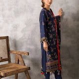 EMBROIDERED LUXURY COTTEL UNSTITCHED 3PCS