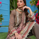 3PC LUXURY CAMBRIC EMBROIDERED SUIT