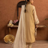 3PC Stitched Staple Dyed Embroidered Suit (SPL3PELP096)