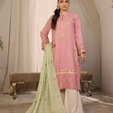 2PC Stitched Jacquard Embroidered Shirt Dupatta (SPL2PEC035)