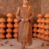 3PC Unstitched Festive Embroidered Suit (SUNS7JI060)