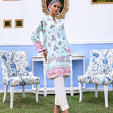 1pc - Stitched Embroidered Cambric Shirt