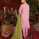 ROSEYMINT-EMBROIDERED LUXURY CAMBRIC UNSTITCHED 3PCS