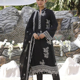 ALLURE 3PCS EMBROIDERED LUXURY CAMBRIC SUIT