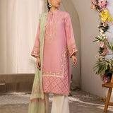 2PC Stitched Jacquard Embroidered Shirt Dupatta (SPL2PEC035)