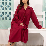 2PC Stitched Crepe Silk Suit