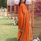 3PC STITCHED FESTIVE FORMAL CHIFFON EMBROIDERED SUIT