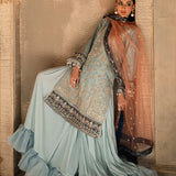 3PC Unstitched Luxury Formal Hand-Worked Suit (SUNW6RO006)