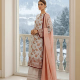 3PC Unstitched Khaddar Printed Suit (SSW6U3P833)