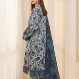 3PC Unstitched Printed Khaddar Suit (SSW6U3P808)
