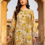 3PC Unstitched Printed Cambric Suit (SSW6U3P397)
