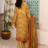 3PC Unstitched Printed Silk Lawn Suit (ASI067)