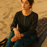 3PC Unstitched Printed Silk Lawn Suit (SUNS7ASI305)