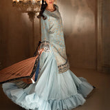 3PC Unstitched Luxury Formal Hand-Worked Suit (SUNW6RO006)