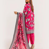 3PC UNSTITCHED - PRINTED CAMBRIC LAWN SUIT