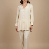2PC Stitched Raw Silk Suit (WP7L2PBC051)