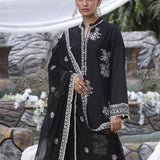 ALLURE 3PCS EMBROIDERED LUXURY CAMBRIC SUIT