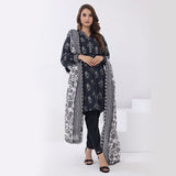 3pc Unstitched Lawn Printed Suits