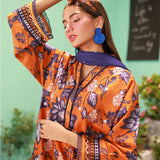 2PC EMBROIDERED LAWN SHIRT & TROUSER (PCSIZ008)