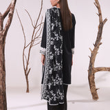 MONOCHROME EMBROIDERED LAWN SUIT