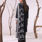 MONOCHROME EMBROIDERED LAWN SUIT