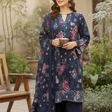 3PC Unstitched Khaddar Printed Suit (SSW6U3P836)
