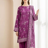 3PC Unstitched Printed Khaddar Suit (SSW6U3P809)