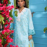LUXURY CAMBRIC EMBROIDERED SUIT