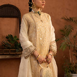 3PC Stitched Staple Dyed Embroidered Suit (SPL3PELP096)