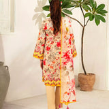 3PC Unstitched Doria Cambric Printed Suit (P287)