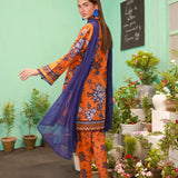 2PC EMBROIDERED LAWN SHIRT & TROUSER (PCSIZ008)