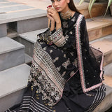 3PC STITCHED FESTIVE EMBROIDERED SUIT