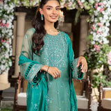 3PC Unstitched Festive Embroidered Suit (SUNW7NO092)