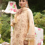 CHIKANKARI CAMBRIC EMBROIDERED SUIT (CK002)