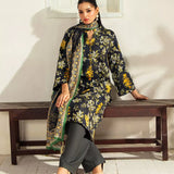 3PC Unstitched Doria Cambric Printed Suit (P288)