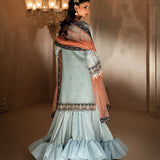 3PC Unstitched Luxury Formal Hand-Worked Suit (SUNW6RO006)