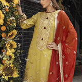 FESTIVE FORMAL EMBROIDERED SUIT