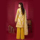 3pc Unstitched - Printed Lawn Suit