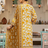 3PC Unstitched Cambric Printed Suit (SSW6U3P846)