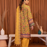 EMBROIDERED LUXURY KARANDI UNSTITCHED 3PCS