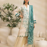 3PC Unstitched Printed Lawn Suit (P383)